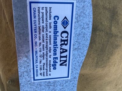 Crain 75” combination straight edge