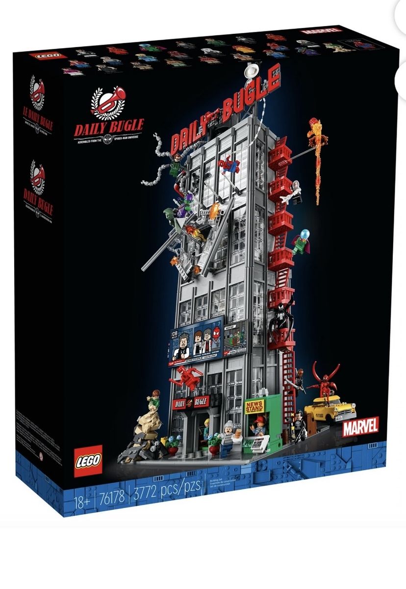 Spiderman Daily Bugle Lego Set