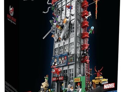 Spiderman Daily Bugle Lego Set