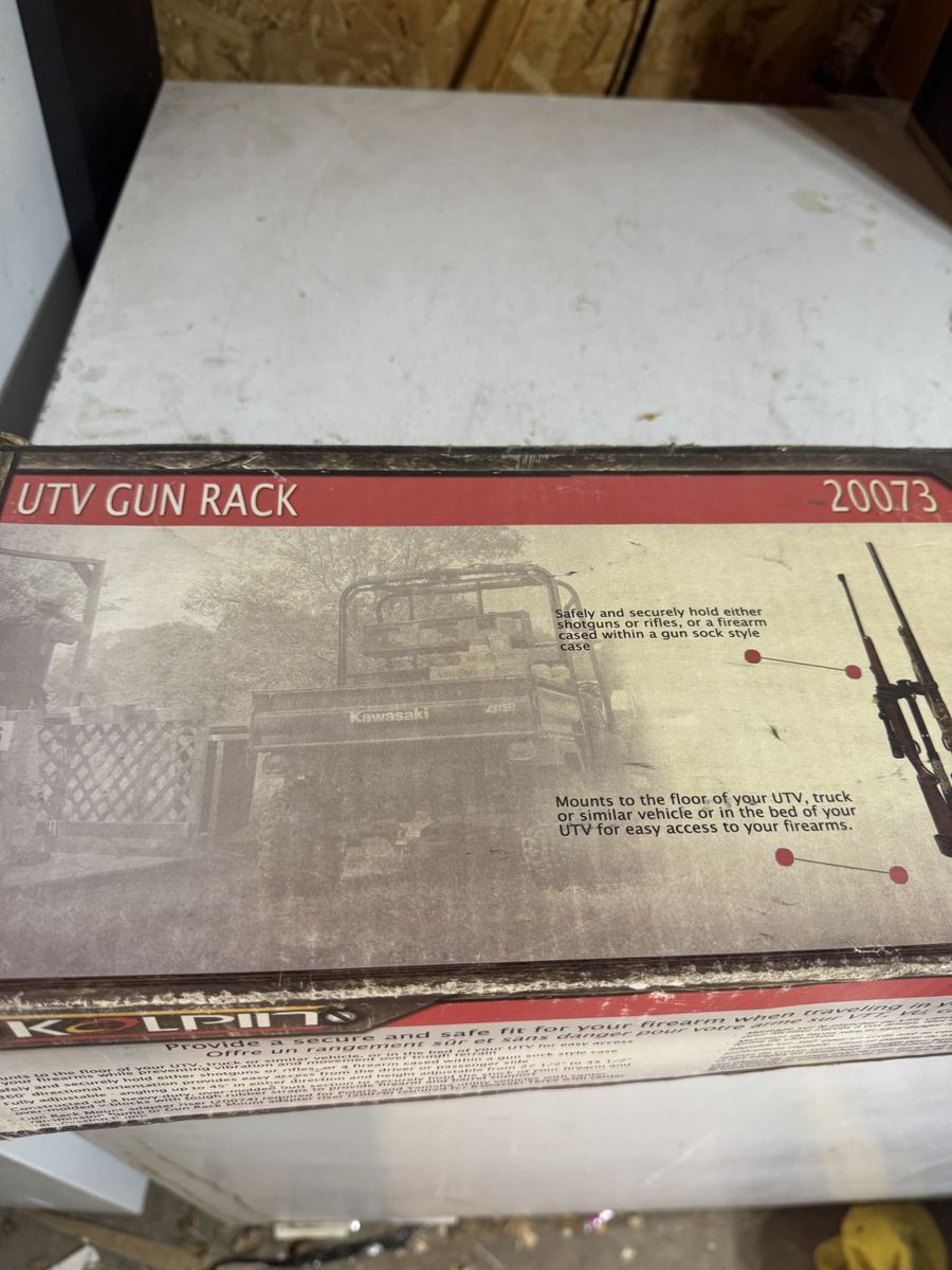 Kolpin UTV Vertical In-Cab Gun Rack Item #: 20073