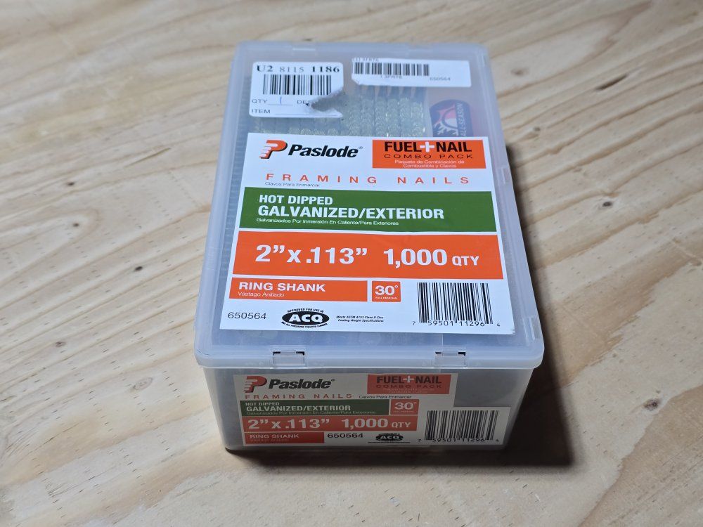 2" Framing Nails - Paslode 30⁰ - NEW