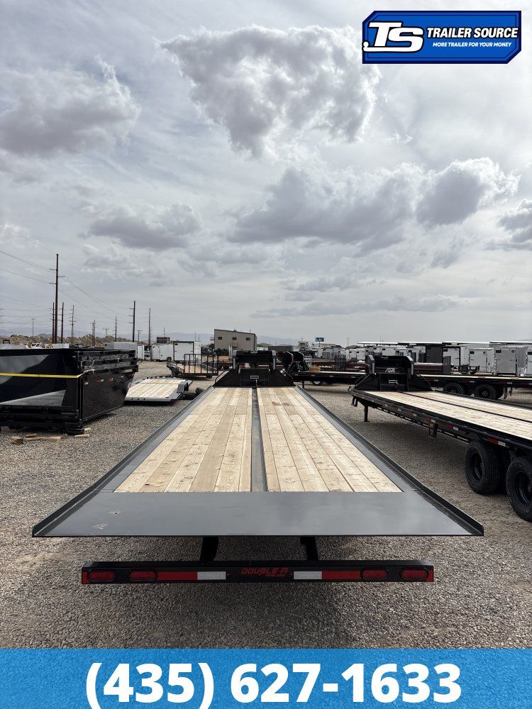 8.5x40 Double A Pro Series GHB-T Full Tilt w/ Container Pkg Trailer - 25.9K GVWR - Hydraulic Jack(s)
