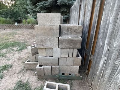 Cinder blocks