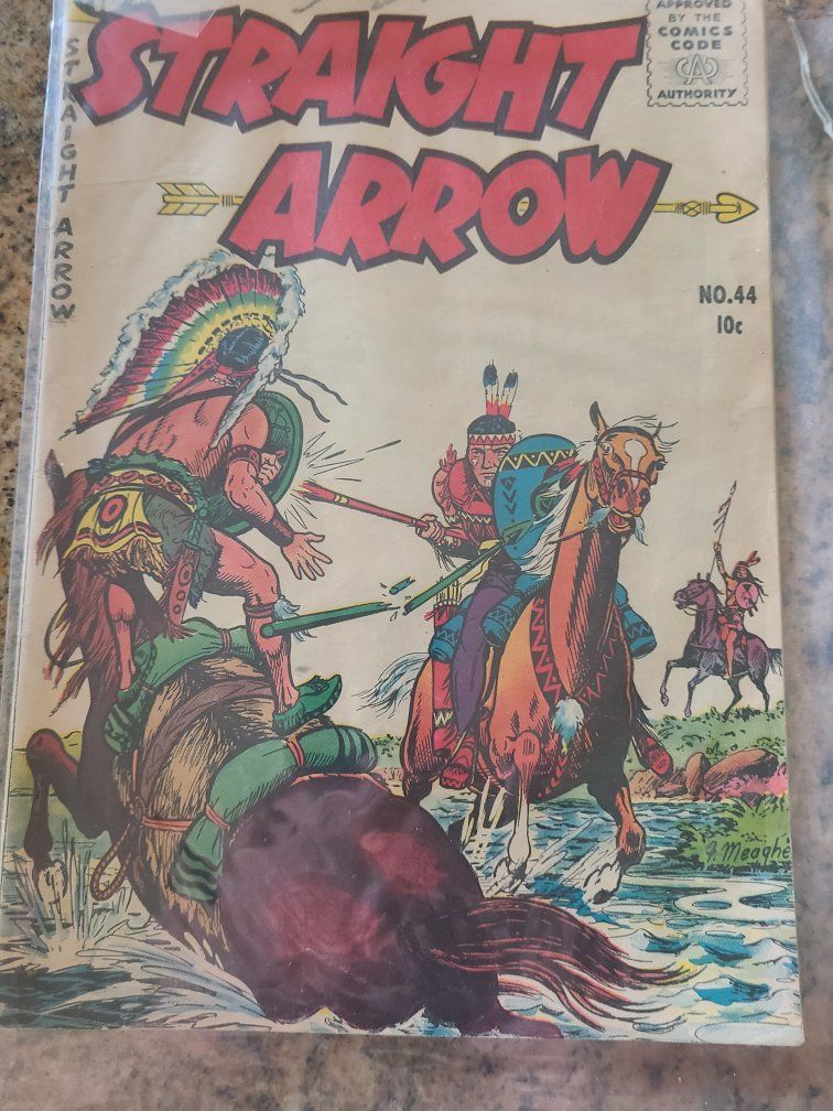 Vintage Straight Arrow Comic Book No. 44 (10c Cover)