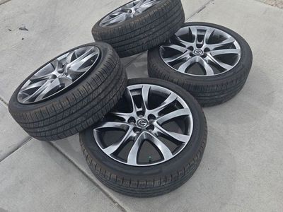 Mazda CX-5 19" Wheels & Dunlop Grandtrek Touring A/S Tires P225/55R19 Set of 4
