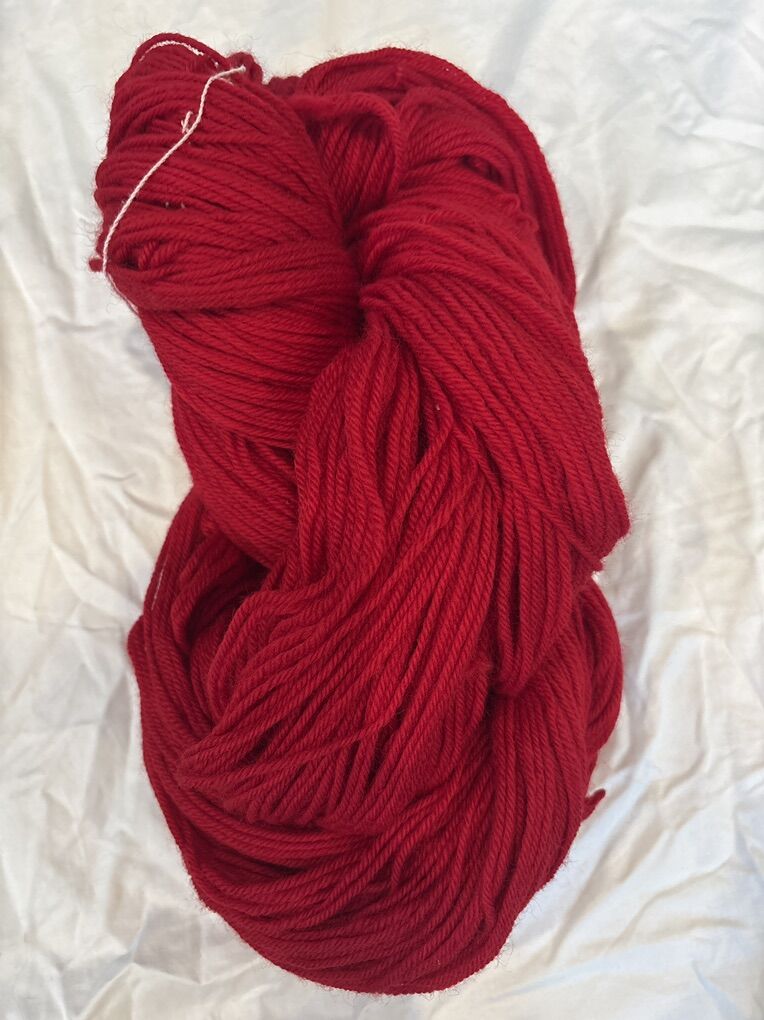 New Pure wool  Red yarn
