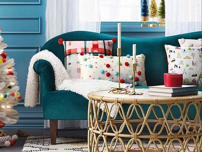 (2) Natural Raton Tables Boho Style