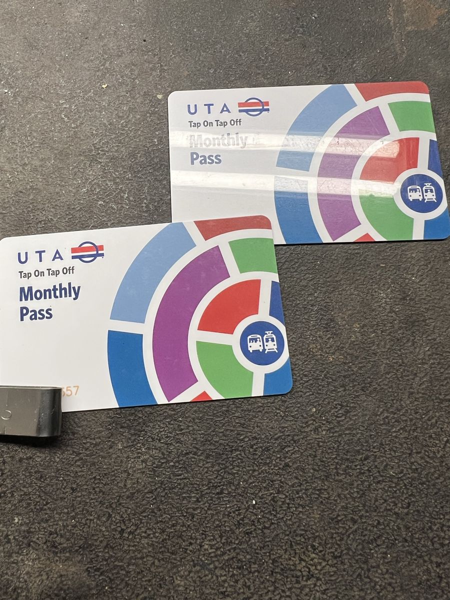BRAND NEW UTA Monthly Passes - Never Tapped (30 Full Days!)