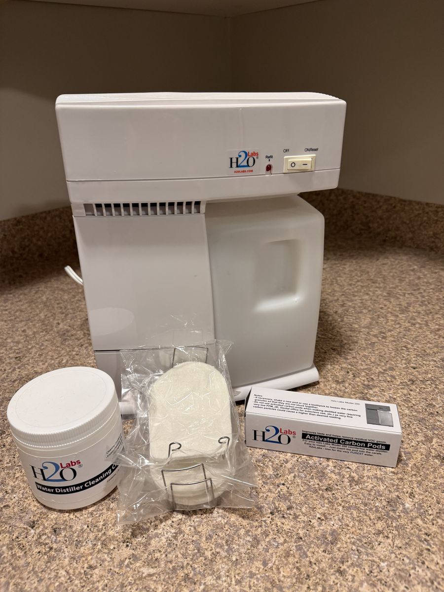 H20 Water Distiller with accessories