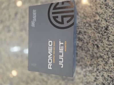 Sig red dot and magnifier