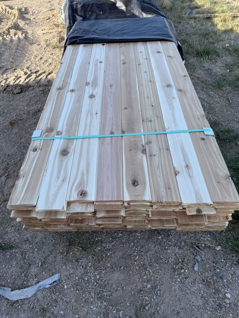 1x6 Cedar Tongue & Groove