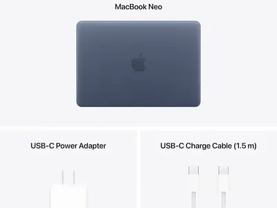 Macbook Neo (13-inch, A18 Pro) 5-Core GPU, 8GB, 512GB SSD (Indigo)