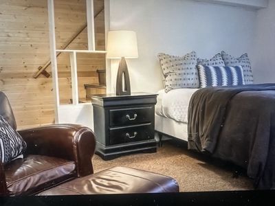 Black Pottery Barn Style Nightstand