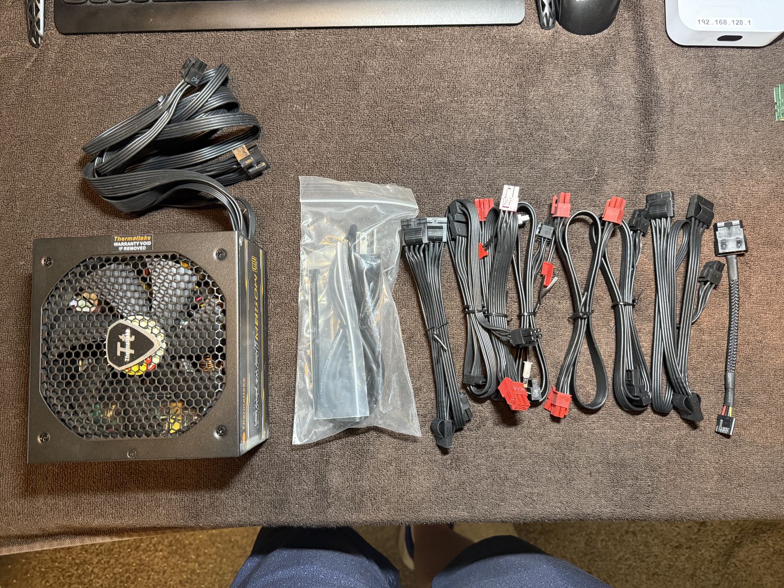 Brand New Thermaltake Smart M 850W Semi-Modular Power Supply 80 Plus Bronze
