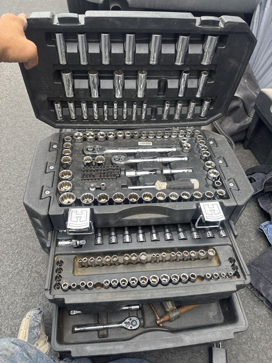 HART Mechanics Tool Set in Hard Storage Case
