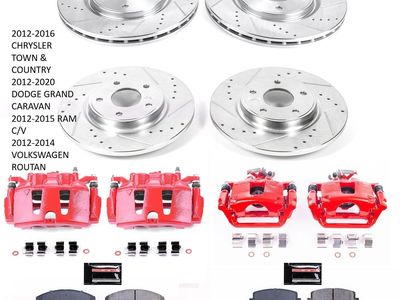 Front/Rear Brake Kit, Town & Country, Caravan, Ram C/V, Routan
