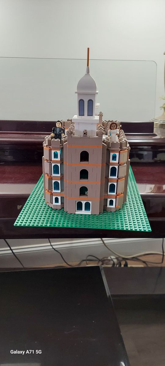 Logan Temple Brick build