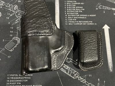 Milt Sparks Summer Special II holster for Kahr PM4