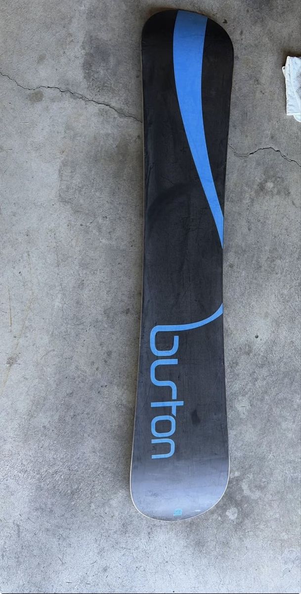 Burton Snowboard Black and Blue