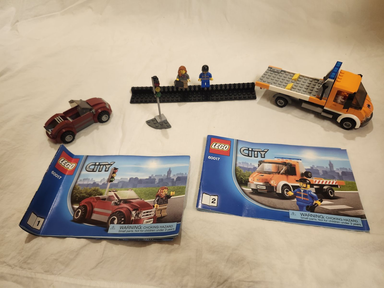 LEGO City 60017 Flatbed Truck – 100% Complete w/ Instructions