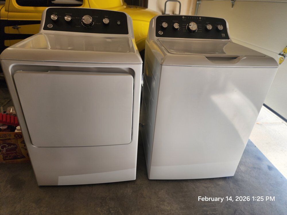 GE Washer and Dryer