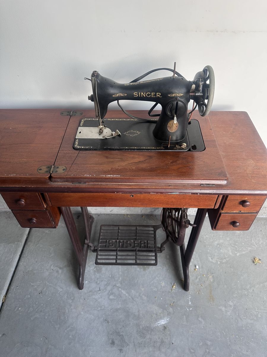 Vintage sewing machine
