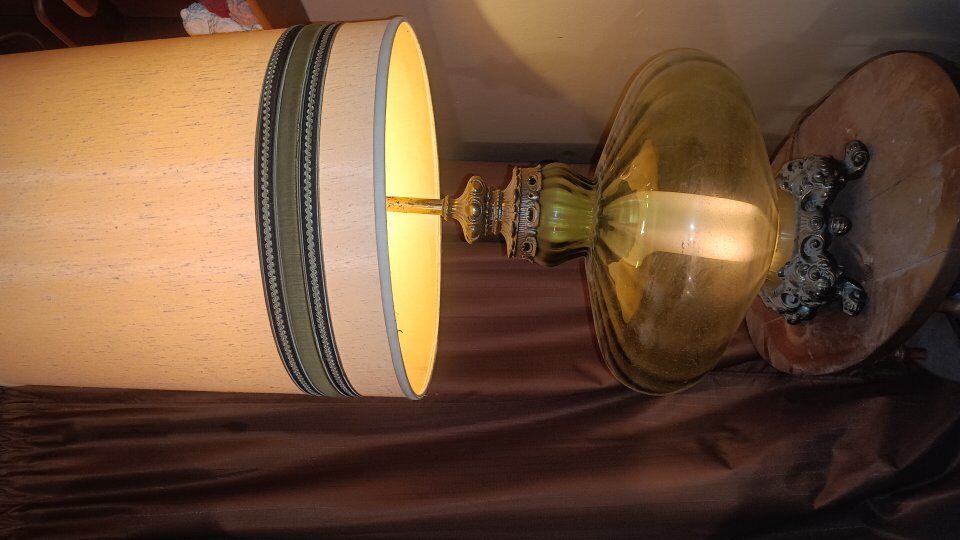 Very Large Mid Century / Hollywood Regency Green E