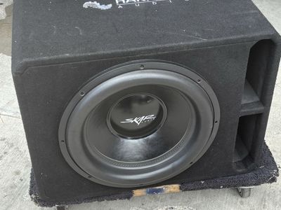 Harmony Audio Box/ SKAR Audio 18 inch EVL Subwoofer 2500 watts