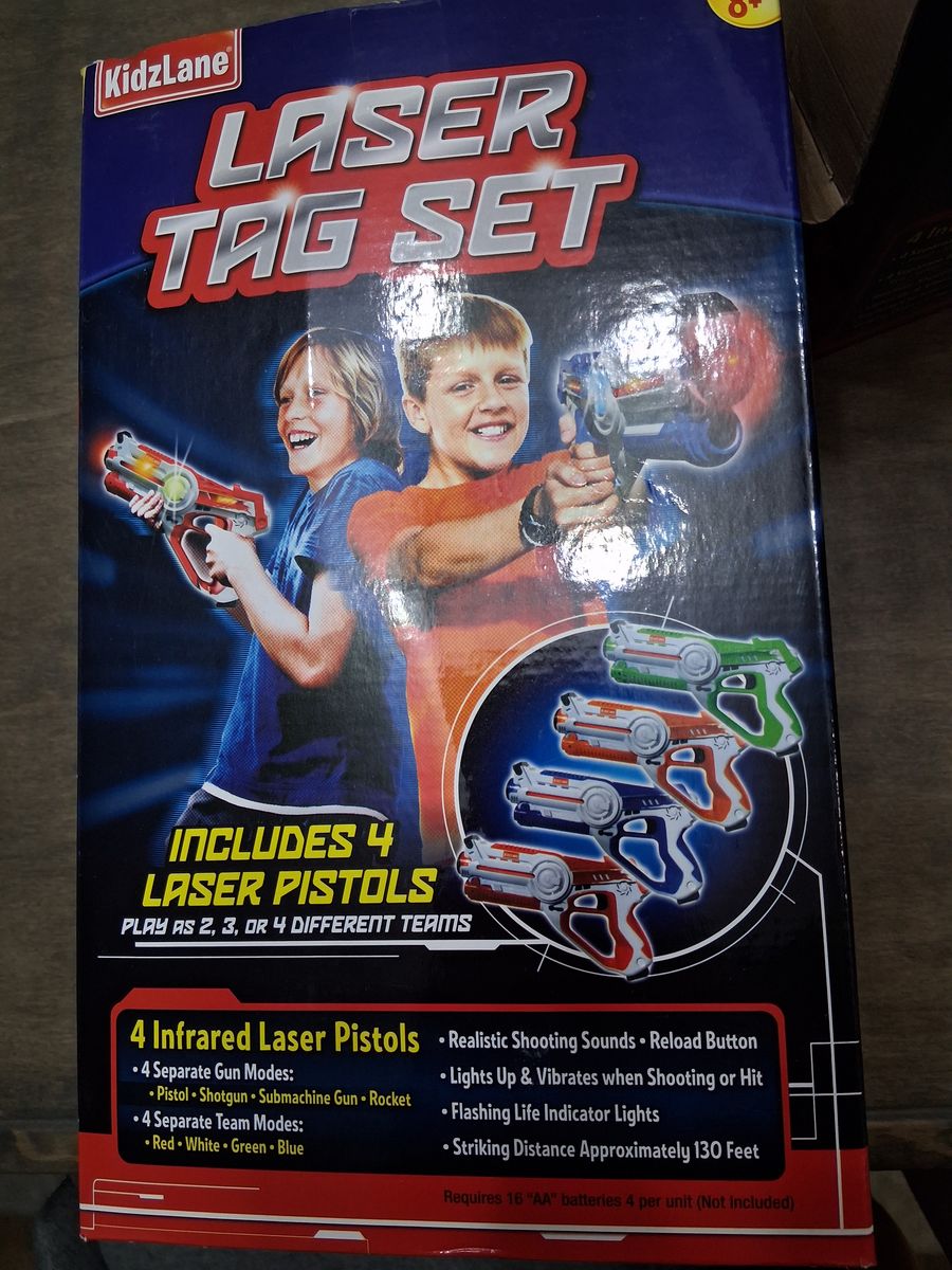 8 Laser Tag Guns