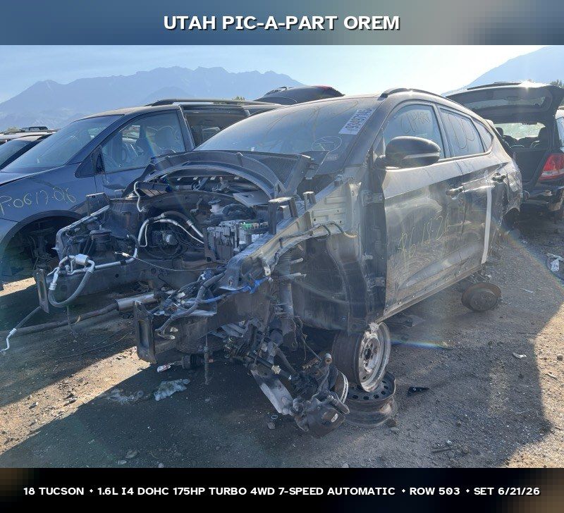 2018 Hyundai Tucson Parts - UTPAP Orem