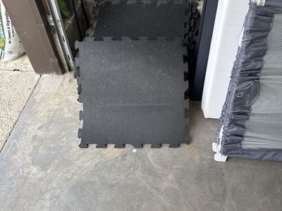 Rubber Gym Puzzle Flooring