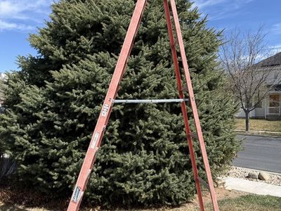12' Werner Fiberglass Ladder