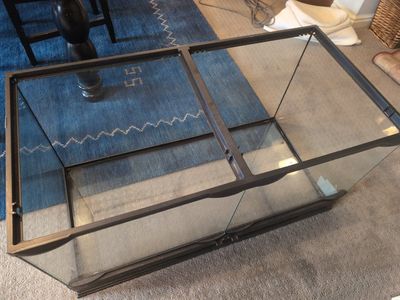 PRICE DROP 50 gallon terrarium with extras O.B.O.