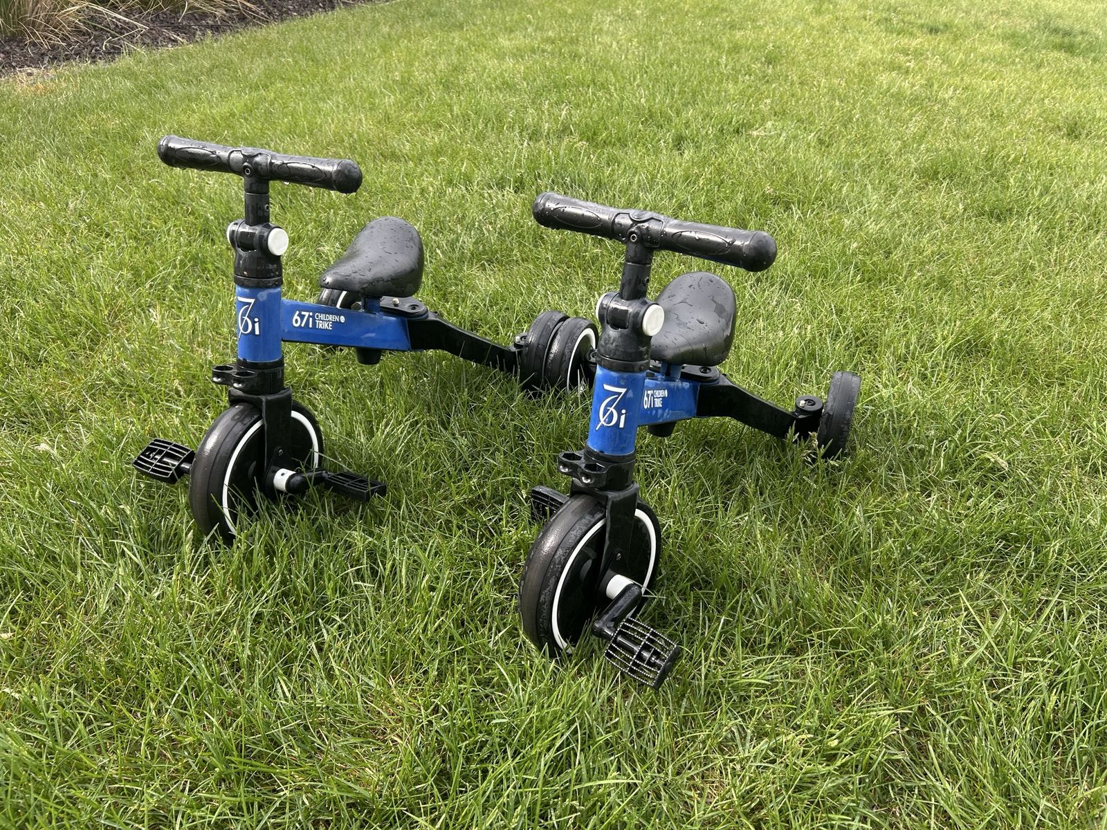 Kids tricycle / balance bike combo