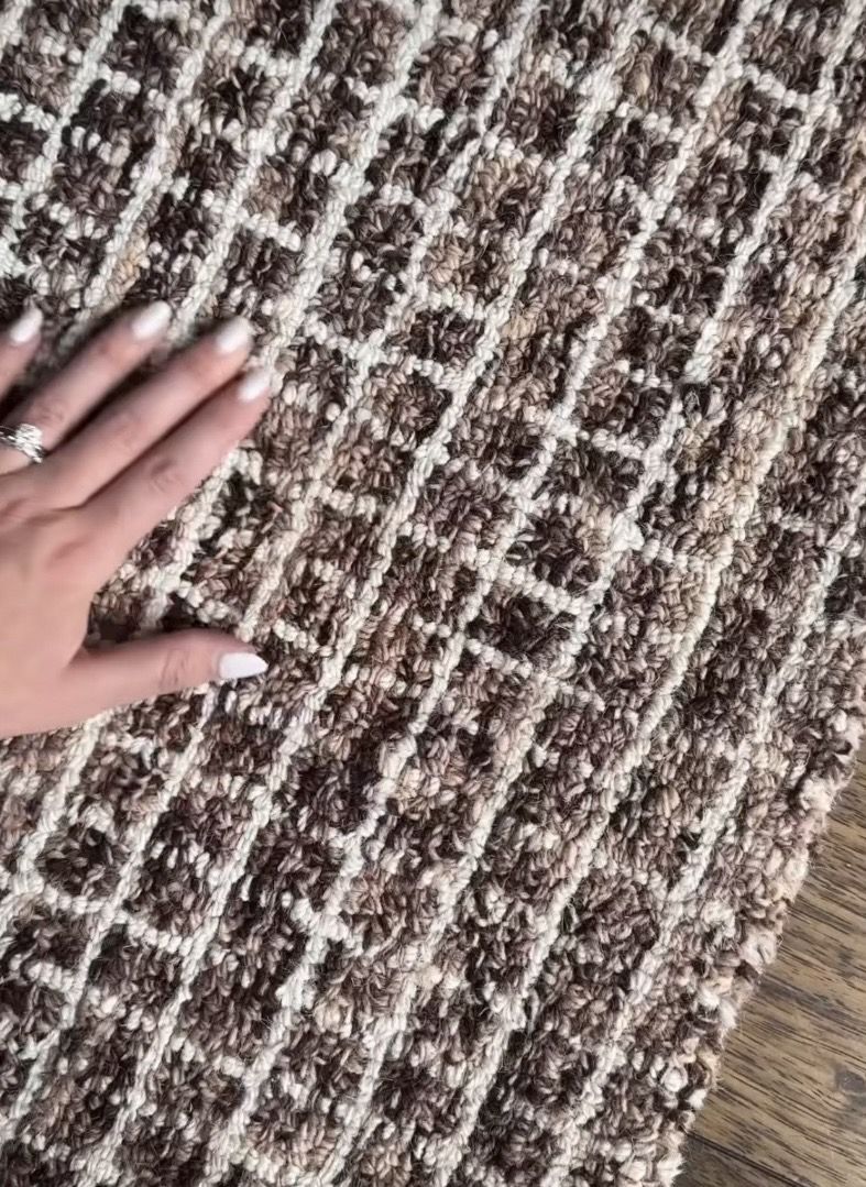 9x12 Wool Rug - perfect neutral vibe for all spaces!