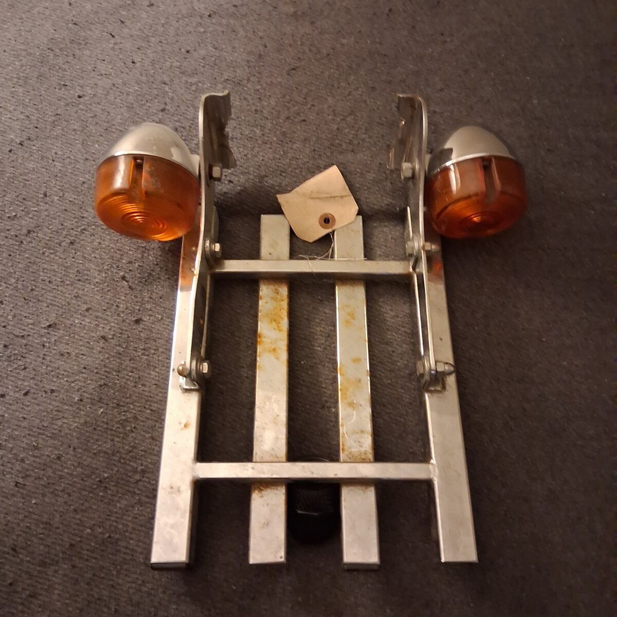 Vintage Harley Softail Luggage Rack