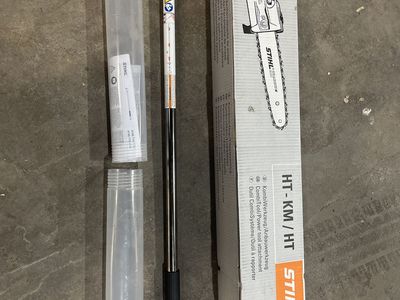STIHL HT-KM Pole Pruner Attachment and STIHL HT-KM Shaft Extension (part number 4140 710 7143)