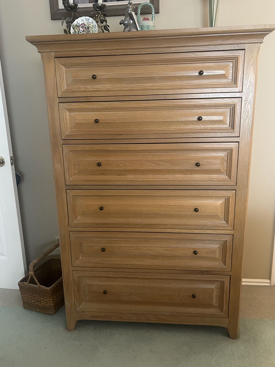 Thomasville Oak Real Wood Bedroom Set
