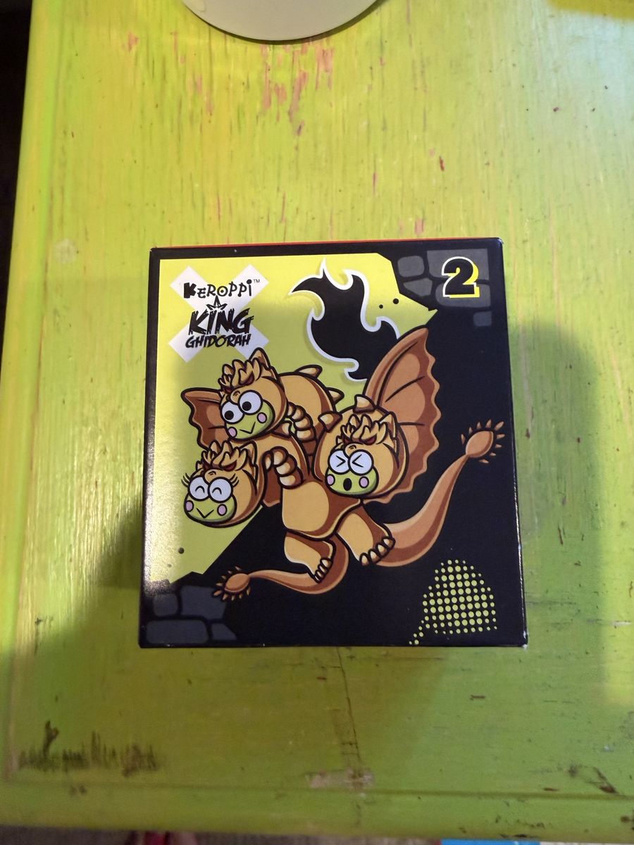 Sanrio x Godzilla Keroppi as King Ghidorah Blind Box Figure