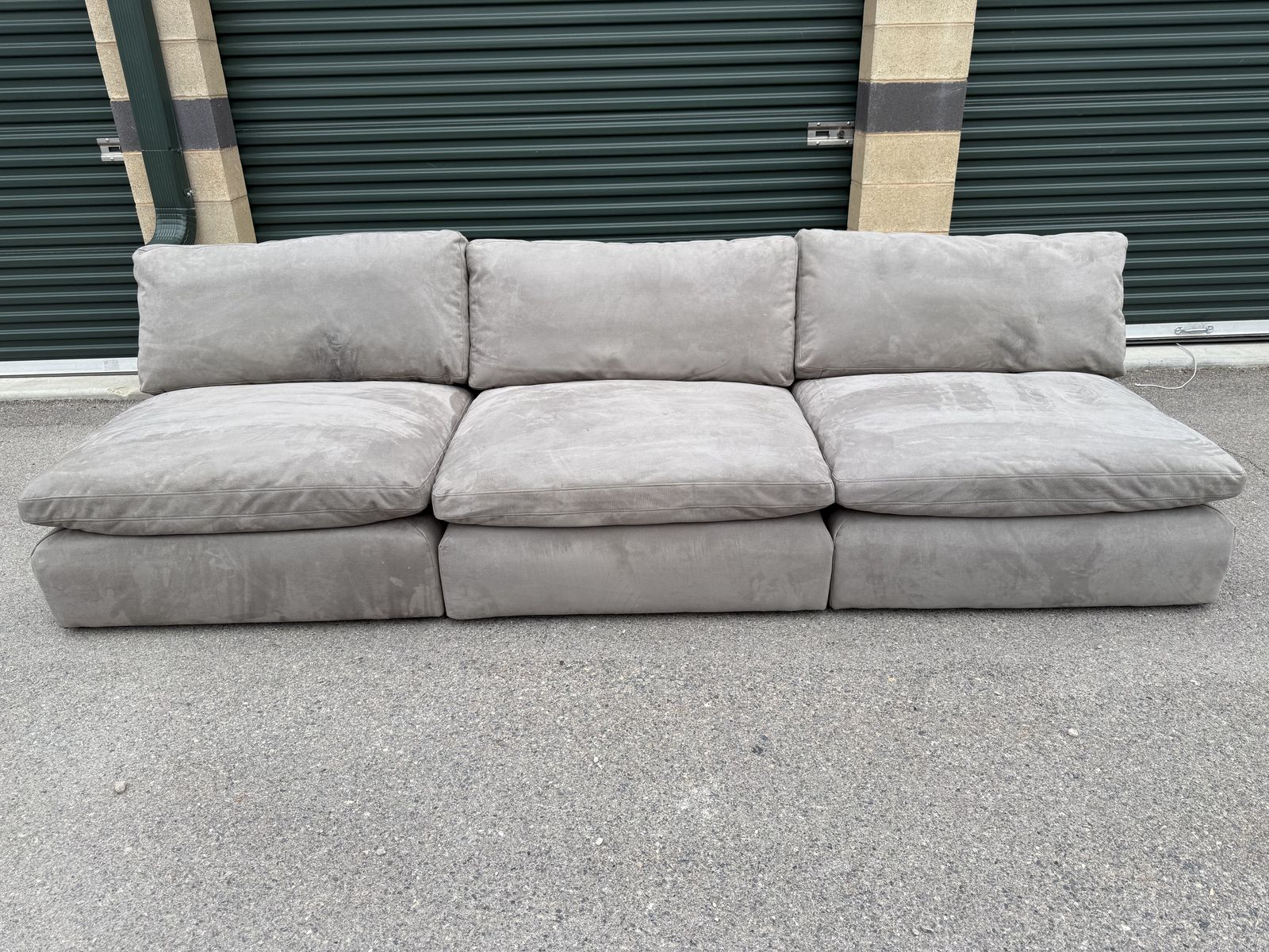 Luxary Down Filled Modular Sectional- Will Deliver