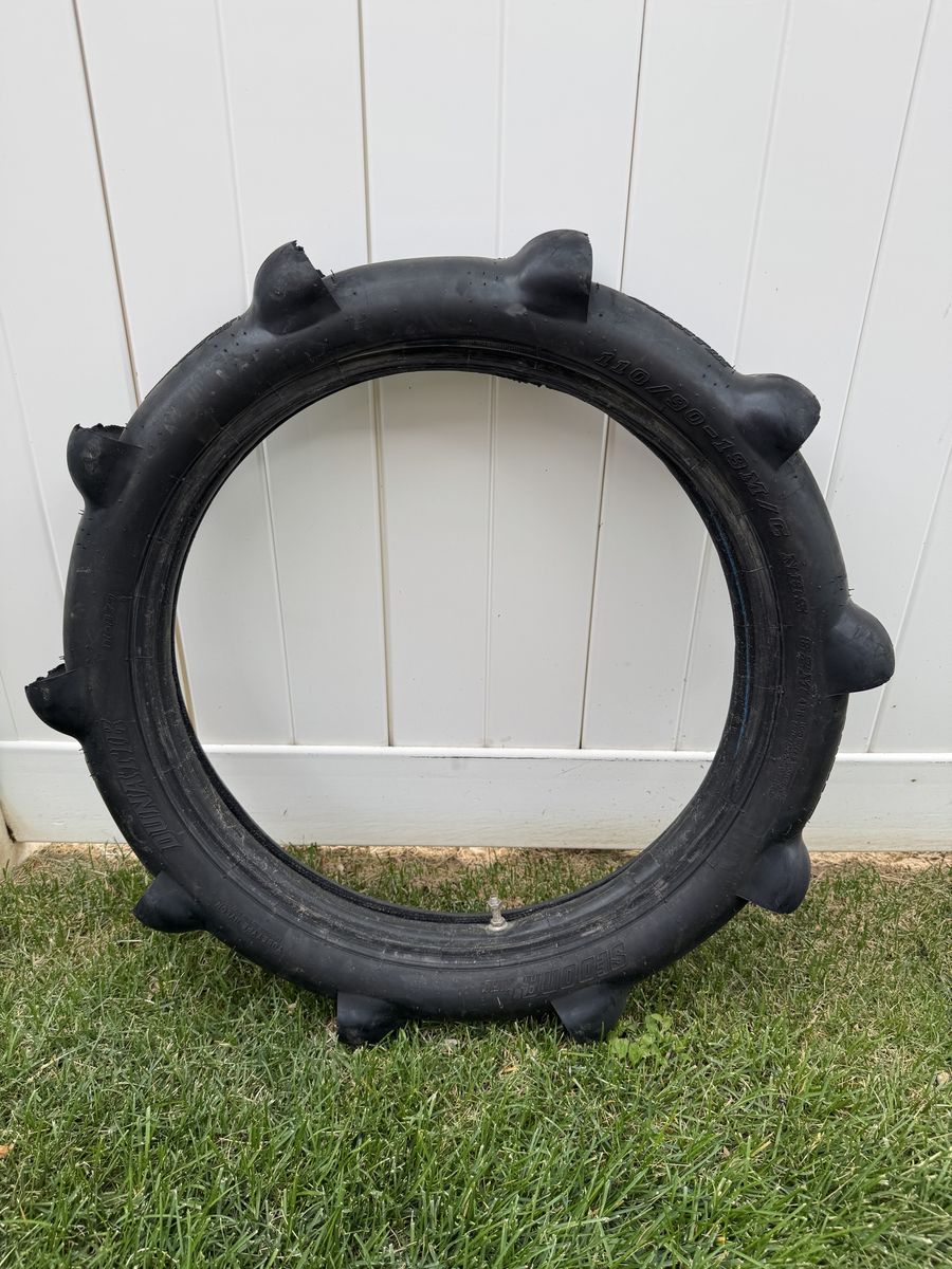 Dunatik 110-90-19 paddle tire 10 scoops