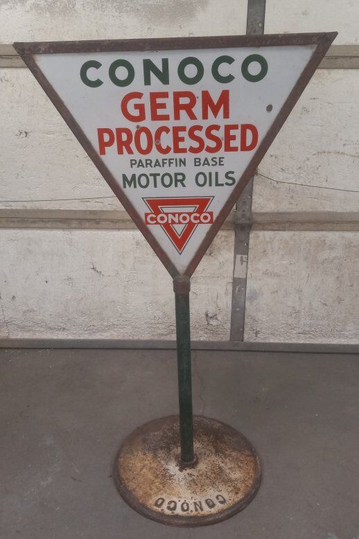 CONOCO Pedestal sign.