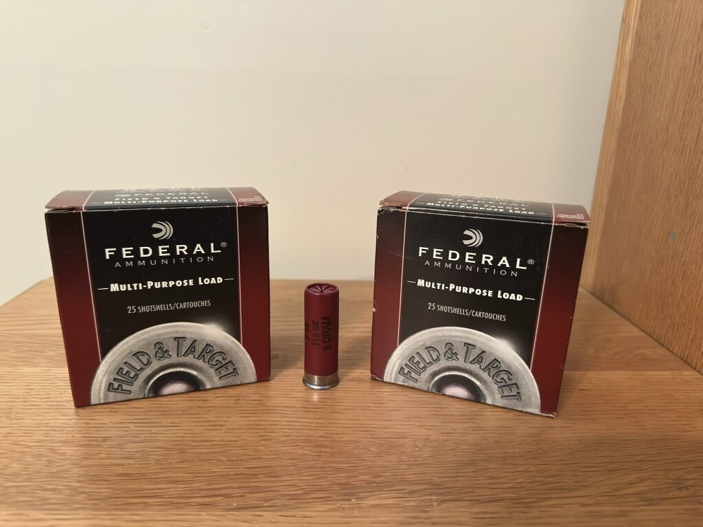 12 Gauge New Shotgun Shells (50 Shells)