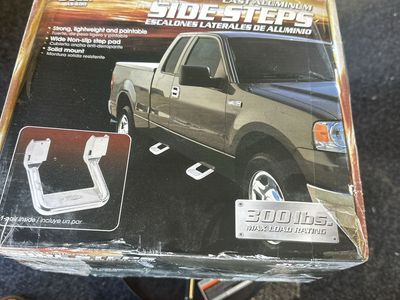 Bully AS-600 Cast Aluminum Side Steps - Pair