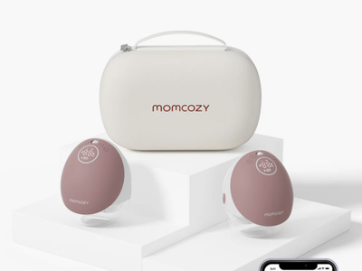 Momcozy Mobile Flow Hands-Free Breast Pump | M9 (2pk Cozy Red) - BRAND NEW & SEALED!