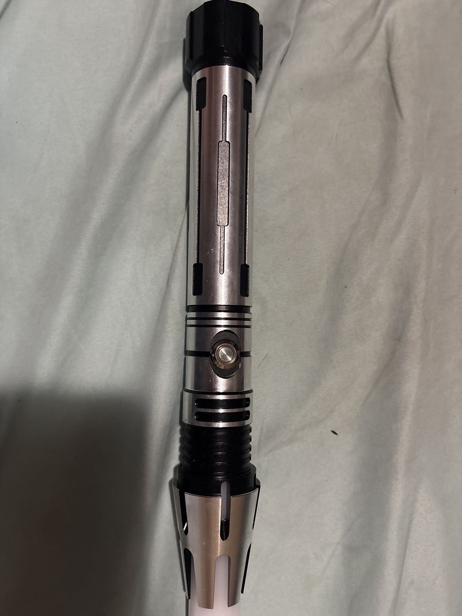 neopixel lightsaber with 3d printed stand