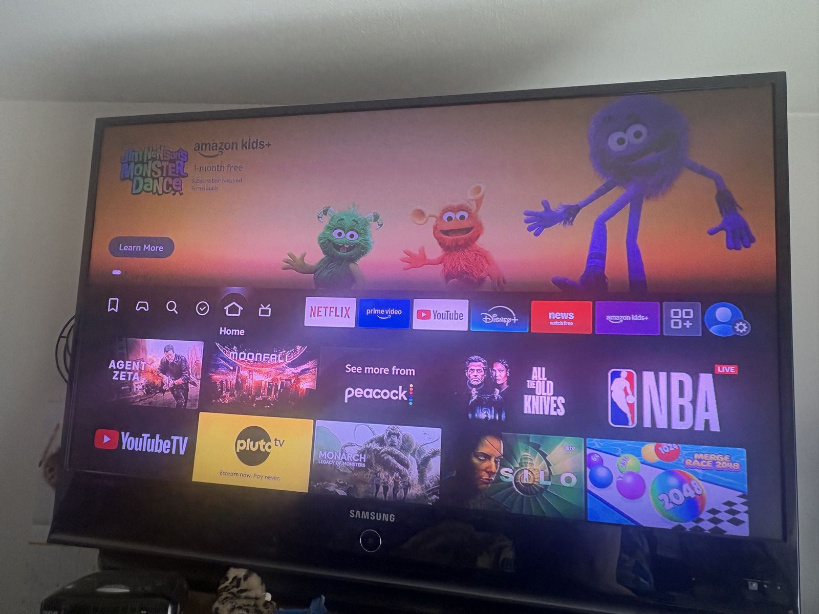 Samsung 50 Inch DLP Projection TV HL50A650X1FXZA with RCA Remote