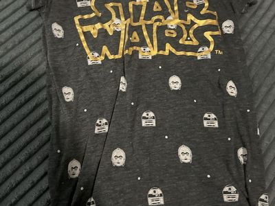 Star Wars Droid All-Over Print Gray T-Shirt