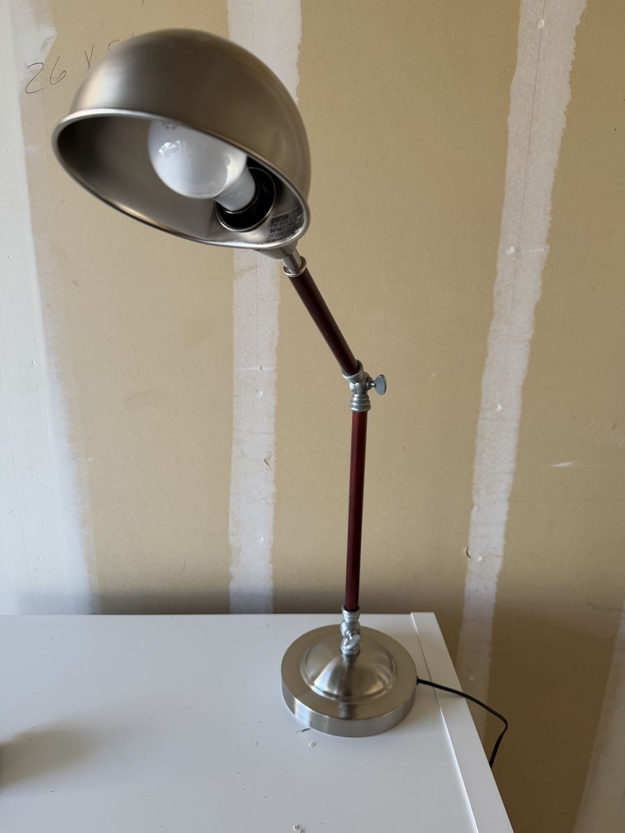 Vintage IKEA Mid Century Adjustable Office Desk Lamp 1980’s