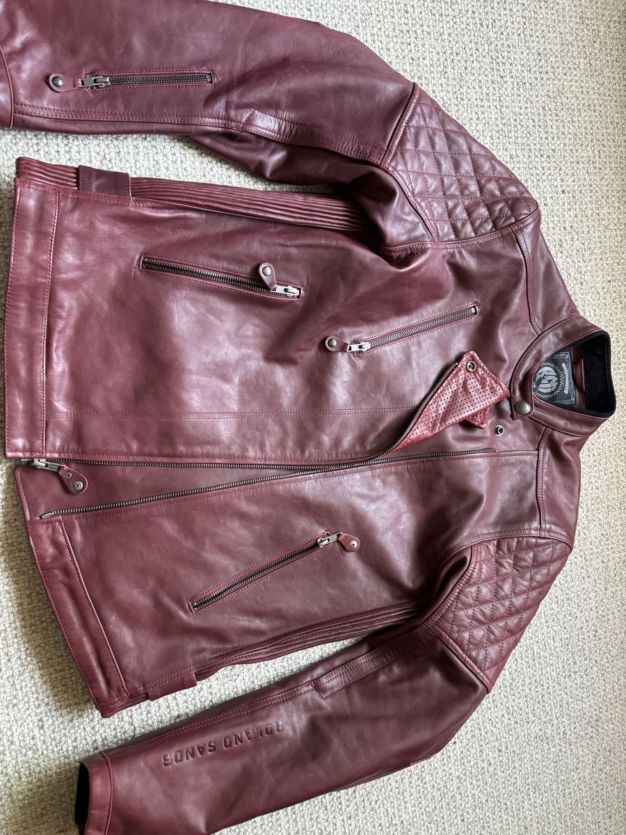 Roland Sands Signature Clash Motorcycle Jacket (300 OBO, Medium size)